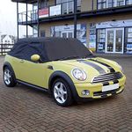 UK Custom Covers RP115AD2 Tailored Soft Top Roof Protector Black - To Fit Mini Convertables 2004 Onwards