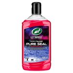Turtle Wax Pure Seal – Easy Shine and Protection Spray for Cars, Use with Pressure Washer Foam Gun, Water-Repelling Finish, Bubble Gum Scent - 500ml