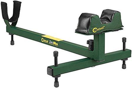 Caldwell Zeromax Adjustable Ambidextrous Rifle Shotgun Gun Shooting Rest for Outdoors, Range and Precision Shooting