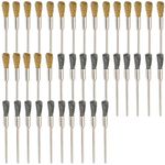 DIY Crafts Pack Of 50 Pcs, Steel Brass Cleaning Brushes, 3mm Steel Brass Cleaning Wire Wheel Brushes Polishing Attachmen (Pack Of 50 Pcs, Steel Brass Cleaning Brushes)