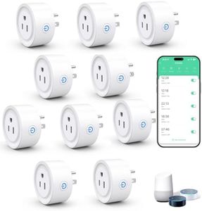 NineLeaf Smart Plug Energy Monitoring, Smart WiFi Plugs Compatible with Alexa and