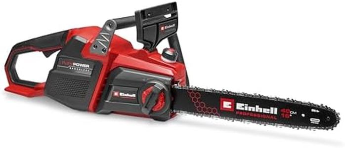 Einhell Professional Cordless Chainsaw 36V Power X-Change, 16 Inch (40cm) Oregon Bar and Chain, 19 m/s Chain Speed, Auto Lubrication, Without Battery GP-LC 36/40 Li Solo