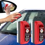 SGIKEX™ Car Glass Oil Film Remover|Automotive Oil Film Cleaning Brush Cleaning Brush Remover for Car Window Cleaneroil, OIL FILM CLEANER (Great offer pack 1)