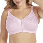 Bali Women's Double Support Spa Closure Wirefree Bra, Pink Bliss,38C