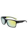 Columbia Men's Brisk Trail Sunglasses, Matte Black/Yellow, One Size