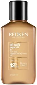 Redken Olio professionale Argan-6 Oil All Soft, Idratante per capelli secchi e fragili, 111 ml