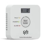 Ruan 10 year life carbon monoxide detector,LCD display and silent test key compliant Passed the EN50291 standard 10 year battery carbon monoxide alarm