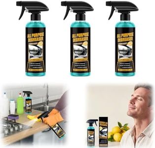 PVZXR All Purpose Degreaser for Car and House, 2026 New Heavy Duty Degreaser | Convenient Oil Stain Remover, Cleaning Solution For Car House Oven Stove Cooktop Counter Quick Stain Removal (3PCS)