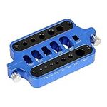 Metal Mini T Plug XT60 XT90 Connector Welding Station Soldering Tool Holder for RC Model Car Boat Drone - 1Pc Blue