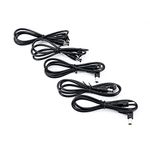 Musiclily Pro Guitar Effect Pedal Power Supply Cable (Set of 5)