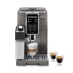 DeLonghi Dinamica Plus Ecam 370.95.T Fully Automatic Coffee Machine with Lattecrema Milk System, Cappuccino & Espresso At The Touch Screen Colour Display