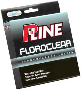 P-Line Floroclear Fluorocarbon Coated Low Memory Copolymer Filler Spool, 2lb-300yd, Clear, 2-Pound, 300-Yard