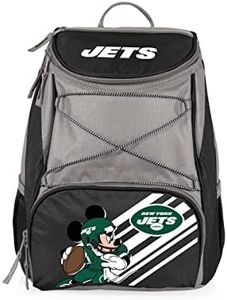 PICNIC TIME Black New York Jets NFL Disney Backpack Cooler