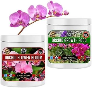 Sansar Green® Orchid Care Kit For Orchid Growth and Orchid Flowering (Orchid Growth Fertilizer 200 gm + Orchid Flowering Fertilizer 200 gm)