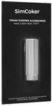SimCoker Whipped Cream Dispenser Gas Charger Holder, Durable Cream Whipper Container Replacement Parts(Aluminum)