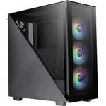 Thermaltake Divider 300 TG ARGB Mid Tower Alloy Steel Computer Chassis - CA-1S2-00M1WN-01 (Black)