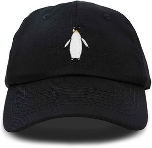 DALIX Penguin Hat Dad Baseball Cap Great Auk, Black, One Size