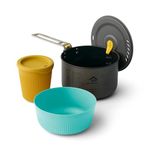 Sea to Summit Frontier Ultralight One Pot Cook Set, 1-Person (Pot, Bowl, Cup)