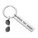 CENWA Brooklyn Nine Nine Inspired Jewelry Noice Toit Smort Keychain (Noice Toit Smort K)