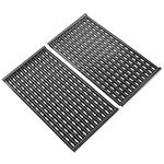 17inch Cooking Grates for Charbroil Performance 2 Burner 463633316, 463672016, 463672416, 463672216 Gas Grill, G460-0500-W1 Porcelain-Enameled Emitter Plates for Charbroil TRU-Infrared 300 2-Burner