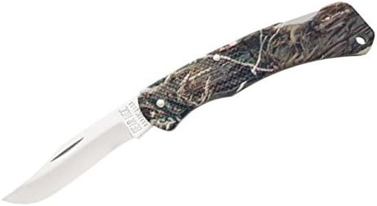 Bear & Son 705CO Camo Zytel Lightweight Lockback Knife, 3 3/4-Inch