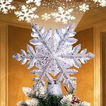 AerWo Christmas Tree Topper Lighted