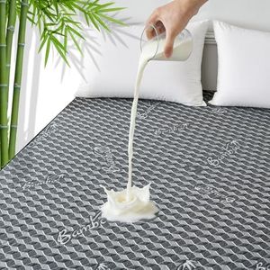 Twin XL Waterproof Mattress Protector 2 PACK Washable Mattress Padded Cover Rayon Bamboo Fitted Bed Protection Noiseless Plastic Back School Bed Pad Deep Pocket Up 18“ Soft&Breathable for College Dorm