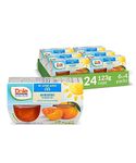 Dole Fruit Bowls Mandarins in Orange Gel, No Sugar Added, Gluten Free Healthy Snack, 123 g, 24 Cups