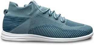 Brunswick Twisted Knit Steel Blue Ladies Size 8.5