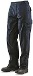 Tru-Spec Men's 24-7 Series Original Tactical Pant - Reliable Pants for Men - Ideal for Hiking, Camping, EMT, and Tactical Use - 65% Polyester, 35% Cotton - Navy - 30W x 30L