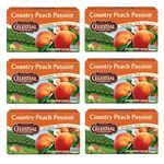 Celestial Seasonings Herb Tea Country Peach Passion - 20 Count Tea Bags - Pack Of 6