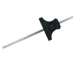 Silverline Depth Gauge 150mm (196600), Black and Silver