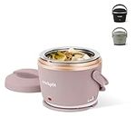 Crock-Pot Electric Lunch Box, Portable Food Warmer for On-the-Go, 20-Ounce (591 mL), Blush Pink