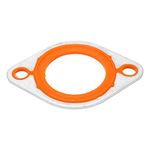 Thermostat Water Neck Housing Gasket Replacement for All SB BB Engines Including 265 283 305 327 350 383 396 400 427 454 472 500, Aluminum + Silicone