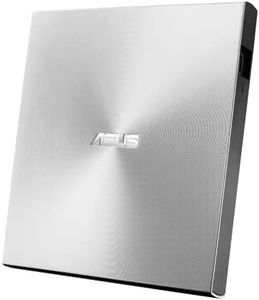 ASUS SDRW-08U9M-U External ultraslim 8X DVD Writer, USB Type C + Type A Cable, Mac Compatible, 13.9mm Ultraslim, M-DISC Support, Disc Encryption, Nero Backitup, E-Green, E-Media