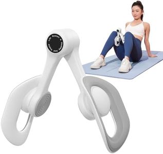 MERACH Thigh Trainer, Pelvic Floor Muscle Trainer, Inner Thigh Exercise Workout Equipment for Home, Pelvic Floor Strengthening Women (White)