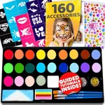 28 Color Face Painting Kit for Kids