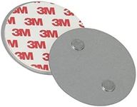 Magnetic Smoke Detector Mount 1pcs Magnetic Adhesive Pads for Smoke Alarms Ø 40mm - Fast & Safe Mounting - No Drilling Or Screws - Fire Protection - Installation Tool