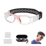 Sports Goggles Basketball Soccer Safety Goggles Eyewear cratch Resistant Protective Eyewear Kids Sports Adjustable Glasses