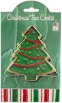 Ann Clark Cookie Cutters Christmas Tree Cookie Cutter 4" with Recipe Card, Made in USA