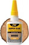Wood Super Glue Liquid, Clear Instant Cyanoacrylate Adhesive for Wood Crafts Repair Woodworking, All Purpose CA Glue for Shoe Ceramic Plastic Leather Glass Model Metal Pottery Aquarium Porcelain Stone