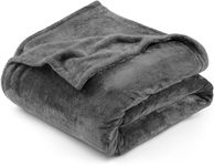 Utopia Bedding Fleece Blanket Queen Grey 300 GSM – Warm Cozy Soft Fluffy Blanket for Bed, Sofa, Couch and Chairs, Blankets for All Seasons (220x240 cm)