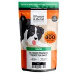 Grain-Free Dog Training Treats – 2 Pack: Poultry (2 x 500g, 1000g Total) | Crunchy, Hypoallergenic Bites for Training & Sensitive Stomachs | Bounce and Bella