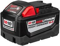 Milwaukee Electric 48-11-1890 M18 18VDC Red Lithium-Ion High Demand 9.0 Ah Battery Pack