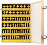 YONICO 70 Piece Set Router Bits 1/2