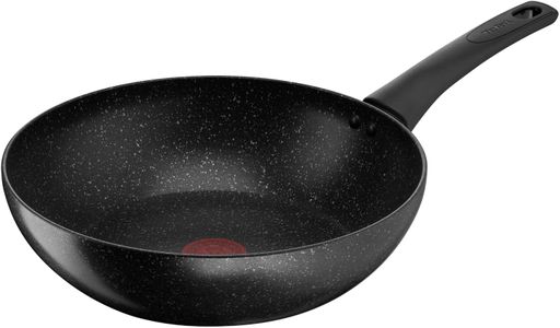 Tefal Titanium Stone Wok Pan, 28cm – Non-Stick, Durable