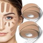 Facial Patches - Wrinkle Patch - Wrinkle Tape - Face Lifting Tape - Non-invasive wrinkle remover - Multifunctional High Elasticity Wrinkle Forehead Eyes Face Neck Lips Wrinkle Treatment - 2.5CM*1000CM