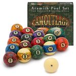 Aramith Camouflage Billiard Pool Ball Set 2 1/4"