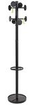 Alba Coat Stand, Metal, Black, One Size, PMSTAN3N