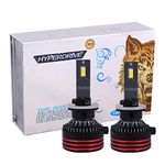 Pivalo PLHDH27 Hyperdrive H27 Super Bright 150W LED Headlight For Automobiles With Durable Long Lasting Design And Water Resistant(Set of 2)